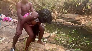 hey village babe, wanna feel these perfect ebony boobs bounce?