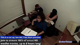 Dr Tampa pays petite teen Destiny for wild cash spread 😈💰