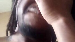 vibing to drill music while jacking big black cock