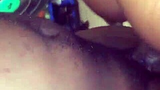 Riding cowgirl hairy pussy creampie dripping wet cum