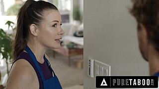 i flirt hard as house cleaner alison rey while rich will pounder fucks me sloppy