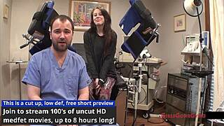 lainey arrives for intense gynecology exam at girlsgonegyno