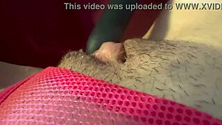 Italian milf Artemisia fingers wet pussy with toy moaning