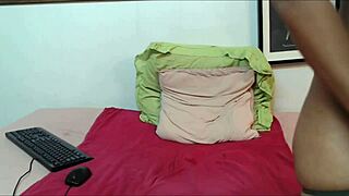 Long Ebony Pussy Lips Spread Wide for Toys