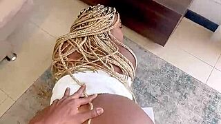 Hot Latina Gets Horny in Hotel Room with Him