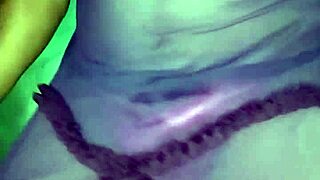 Portuguese crossdresser models pink satin panties in lingerie