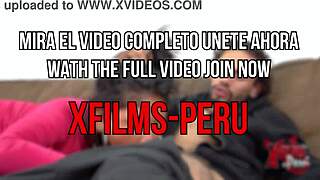 DESPERATE MAN WELCOMES SEXY PERUVIAN GIRLFRIEND FOR PLEASURE