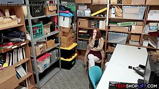 Aussie Redhead Teen Caught Stealing Demands Hard Punishment!