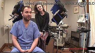 lainey arrives for intense gynecology exam at girlsgonegyno