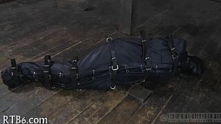 hey, time to punish this restrained girl hard