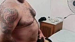 24 year old blonde spends day blowing older guy