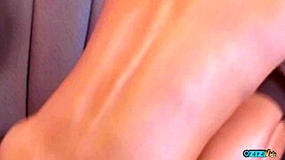 Flat-chested Asian bimbo nipples sucked pussy drilled by huge schlong!