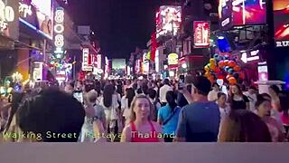 pattaya halloween street dances in sexy thai gogo bar costumes 🔥🎃