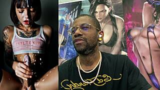 Beautiful Petite Trans Gamer Cums Hands-Free Hazbin Hotel Futa Explosion!