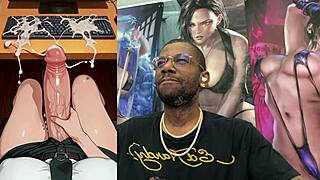 Beautiful Petite Trans Gamer Cums Hands-Free Hazbin Hotel Futa Explosion!