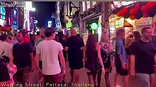 pattaya halloween street dances in sexy thai gogo bar costumes 🔥🎃