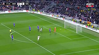 did fc barcelona and galatasaray really tie at zero zero?