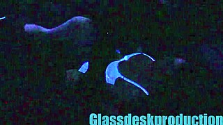 scarlett johnson cries in rough blacklight creampie fetish