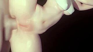 Sexy Goth Widowmaker Dances Bald PUSSY D.Va FUCKS Big Tits Slut