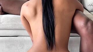 i bet he's loving this ebony deepthroat - nysdel couple