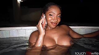 curvy ebony amari anne rides huge cock for revenge