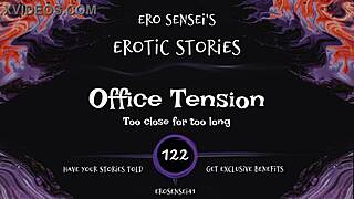 office erotic audio tension builds to female orgasm pov