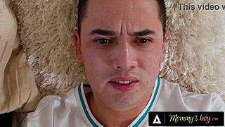 shocked milf reagan foxx drills stepson's crush in therapy