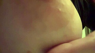 artemisia love bounces massive natural boobs nipples close-up slowly