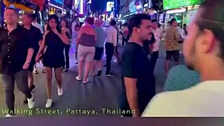 pattaya halloween street dances in sexy thai gogo bar costumes 🔥🎃