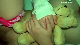 Hot Asian Teen Takes Creampie Filling