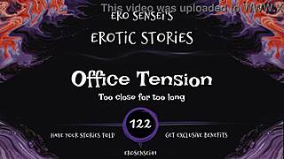 office erotic audio tension builds to female orgasm pov