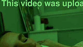 roommate milf catches guy jerking off and rides his cock in shared bed