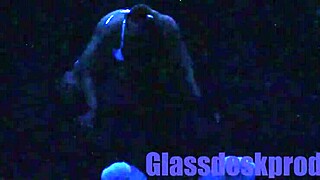 scarlett johnson cries in rough blacklight creampie fetish