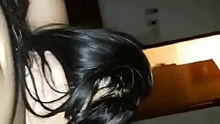 Thai Babe's Hungry Mouth Devours My Throbbing Cock Relentlessly