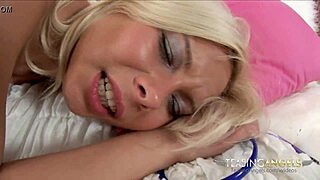 Craving cigarette and throbbing cock anytime? Blonde teen delivers 😏🍆