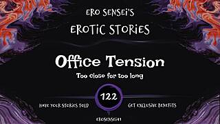 office erotic audio tension builds to female orgasm pov