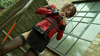 Hey babe, watch me fuck through crotchless panties nonstop