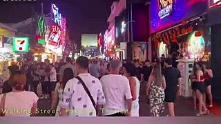 pattaya halloween street dances in sexy thai gogo bar costumes 🔥🎃