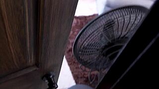 curvy blonde deliah grace teases rips clothes for risky seduction