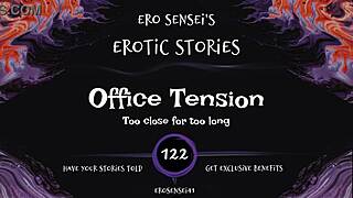 office erotic audio tension builds to female orgasm pov