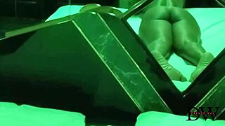 Ebonies Film Steamy Mirror Room Sex Tape Session