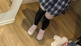 Amateur teen Vivien Doll seduces black teacher for bareback BBC pounding