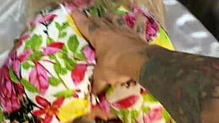 😏 caught me fucking my sex doll's tight ass in kitchen with wife's toy! 🔥