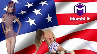 liz vicious presents melena tara's dildo fingering session