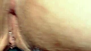 maturemons grinds big pussy lips on steaming hot meatbox