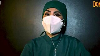 Latex-Clad Femdom Teases with Shiny Gloves Fetish Play