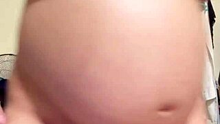 pregnant arab wife teases tight pussy on webcam begging fuck