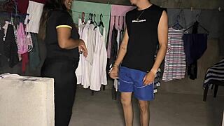 homemade pounding curvy latina whore doggystyle in backyard cum blast