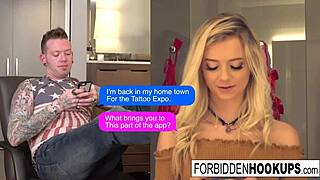 Riley pounds her horny pickup stud hard