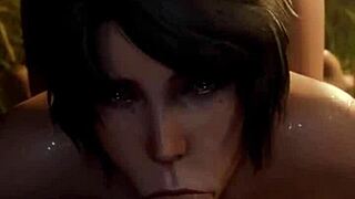 mad moxxi sucks kpop cock while pussy gets pounded hard compilation